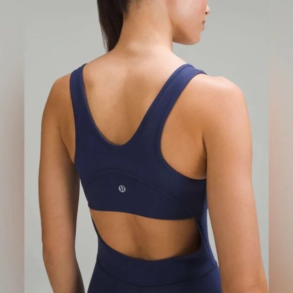 Lululemon Wunder Train Bodysuit 25" Night Sea - Picture 2 of 7